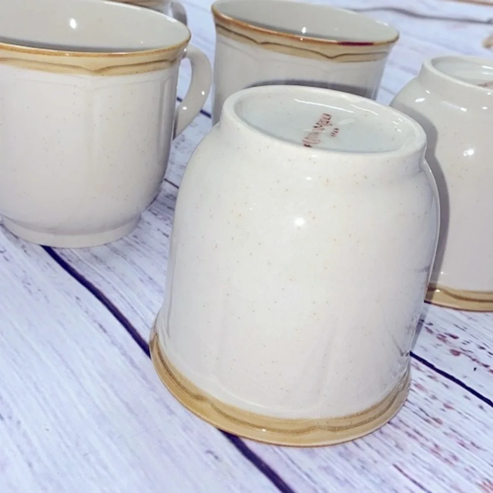 Crown Manor set of vintage coffee mugs